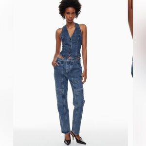 Agolde High Rise Blue Jeans